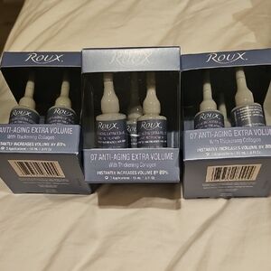 Roux Leave-In treatment 07 Anti-Aging Extra Volume 3 applications per box